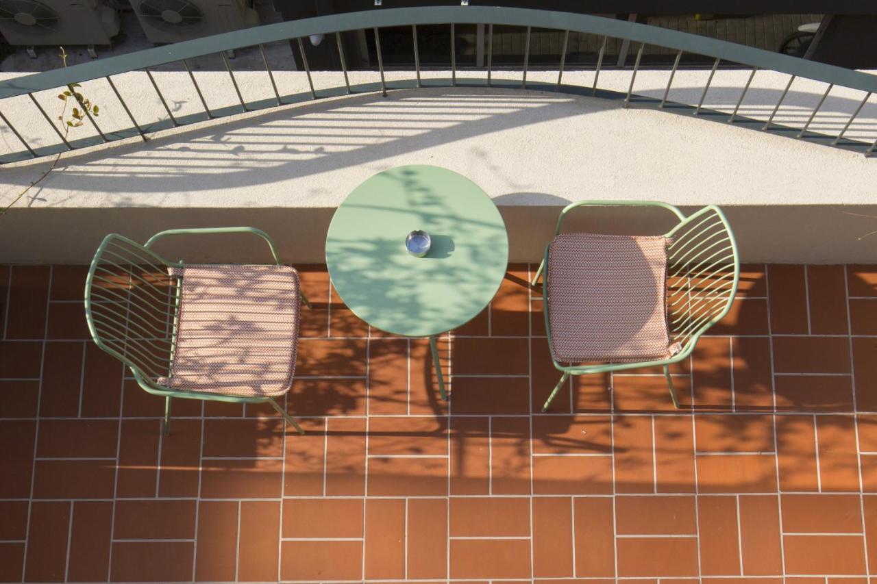 Tweepersoonskamer met 1 of 2 Bedden en Balkon