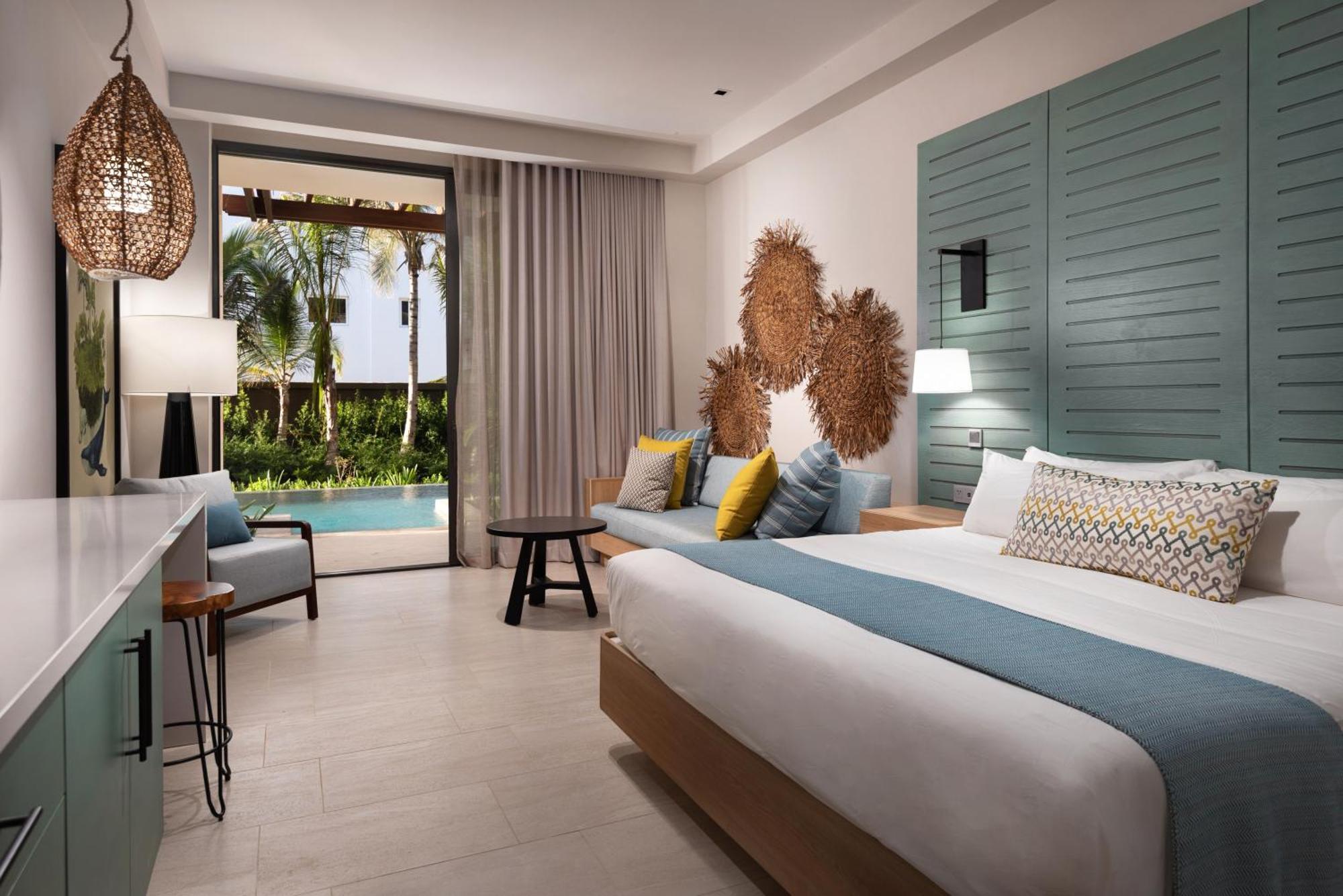Resort Junior Suite mit Queensize-Bett und Meerblick