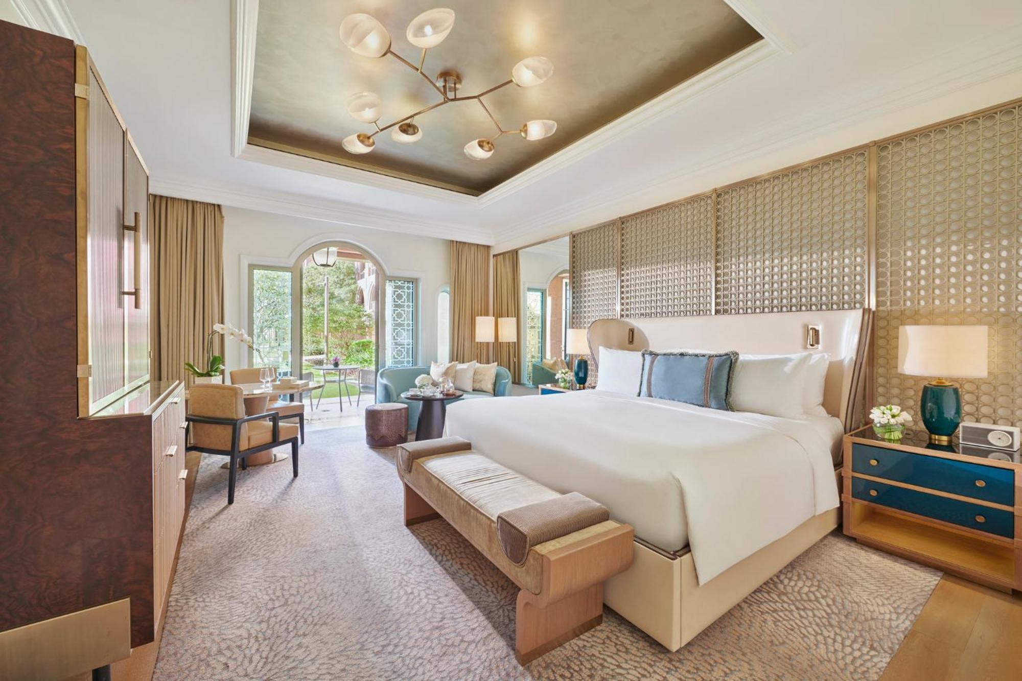 Chambre Lit King-Size Deluxe avec Terrasse et Jardin