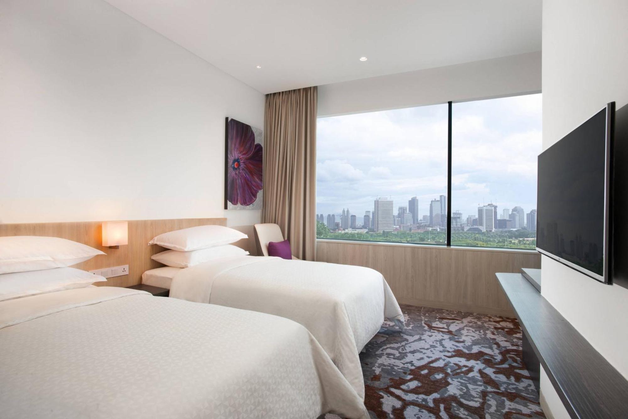 Habitación con vistas a la ciudad - 2 camas
