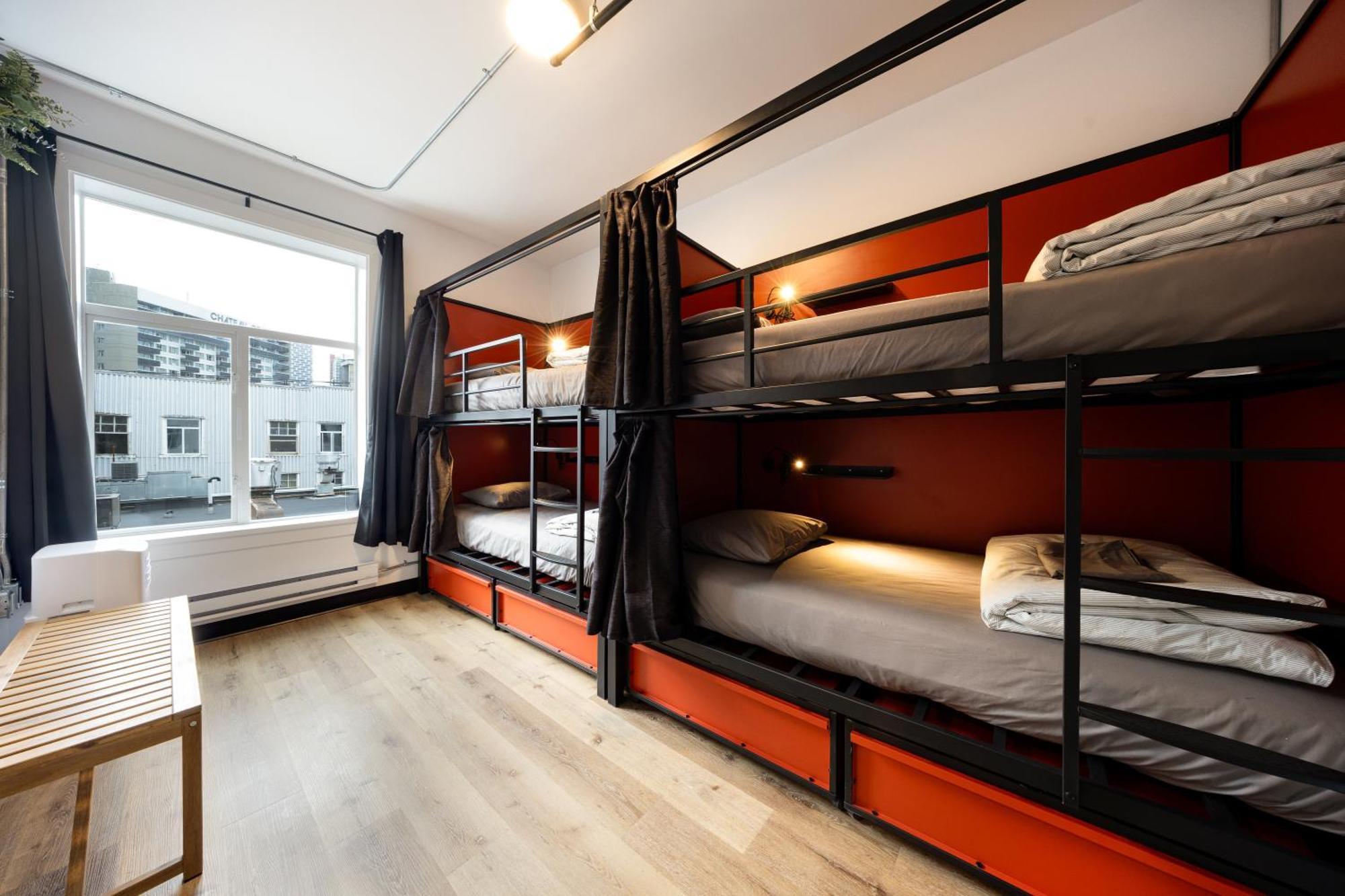 Bett im 4-Bett-Schlafsaal