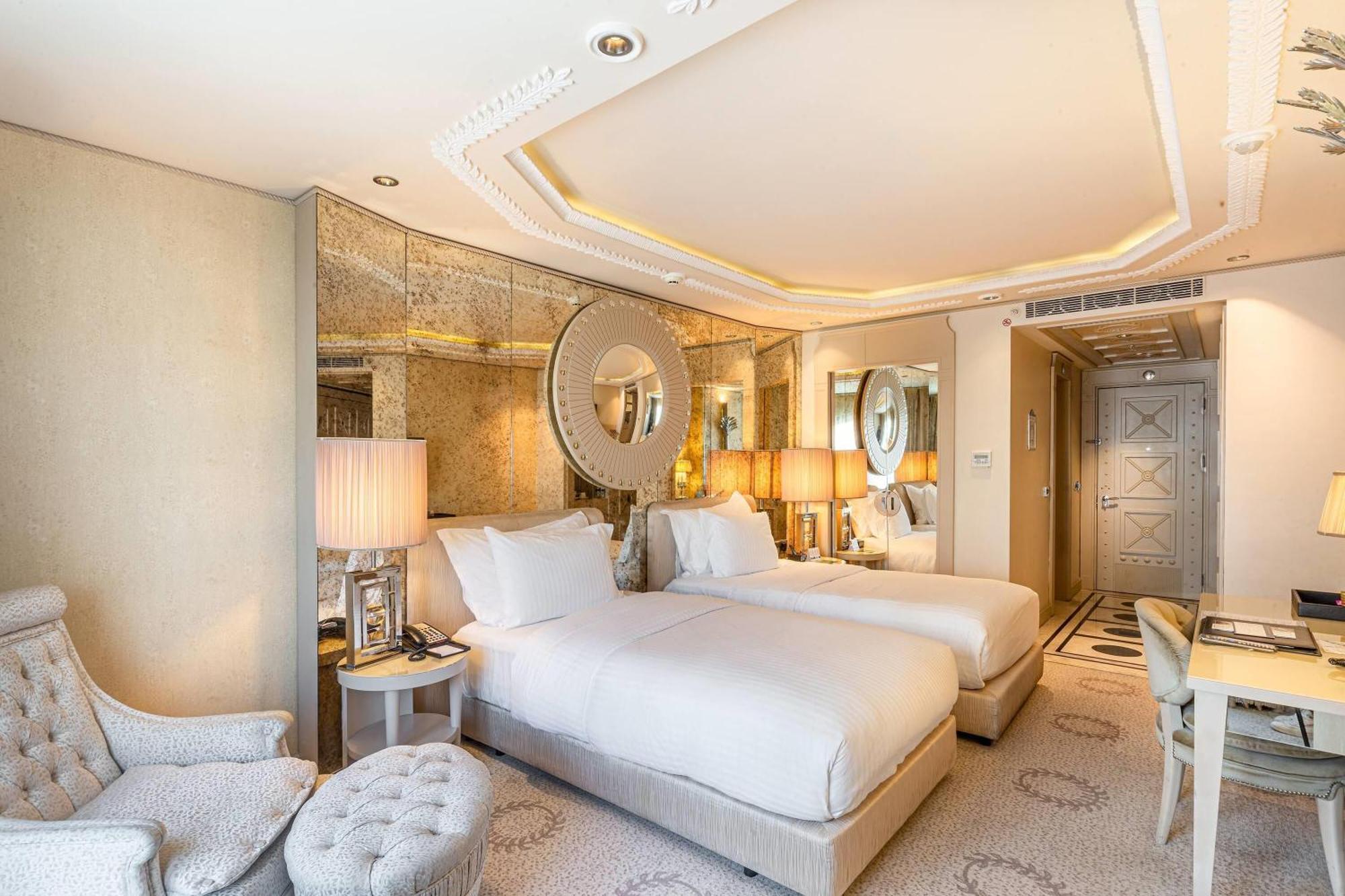 Deluxe Zweibettzimmer mit Stadtblick