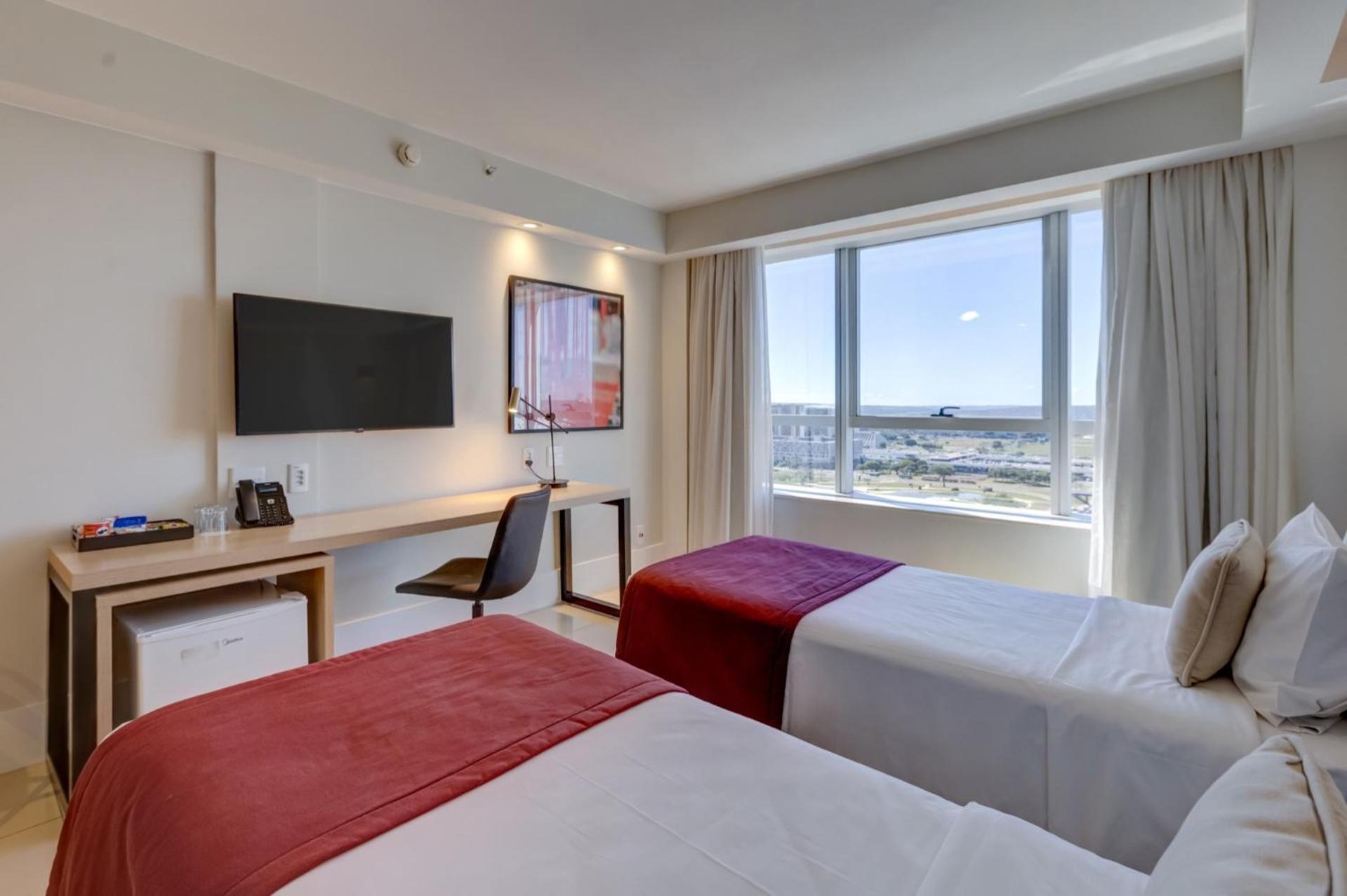 Quarto Executivo com 2 Camas de Solteiro - Não Fumantes