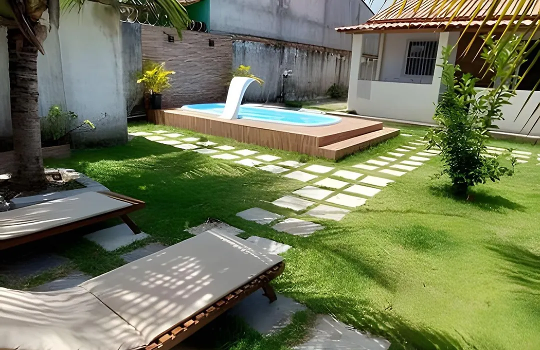Casa de Temporada Guriri com Piscina - Cod 17-1