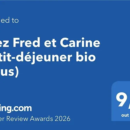 Chez Fred et Carine (Petit-déjeuner bio inclus)-3