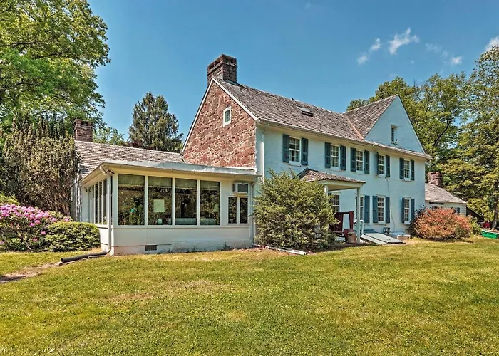 Pool & Courtyard: Timeless Home In Lansdale