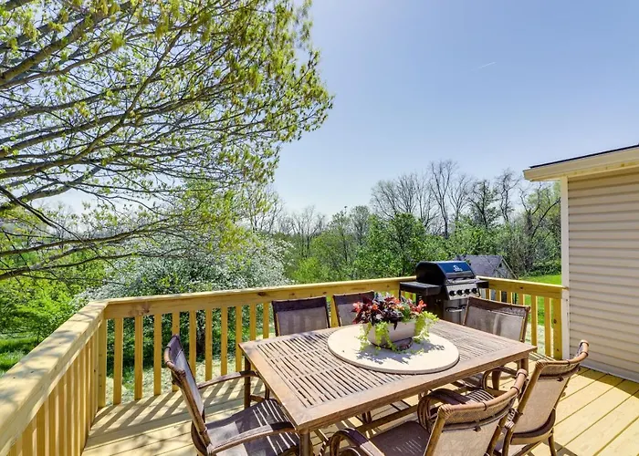 Williamstown Vacation Rental: Private Deck & Yard