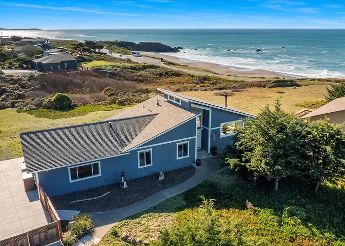Bodega Bay Beach Home Views Fire Table Dogs Ok