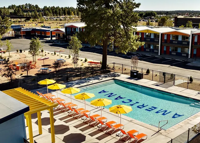 Americana Motor Hotel In Flagstaff Near Nau & Downtown