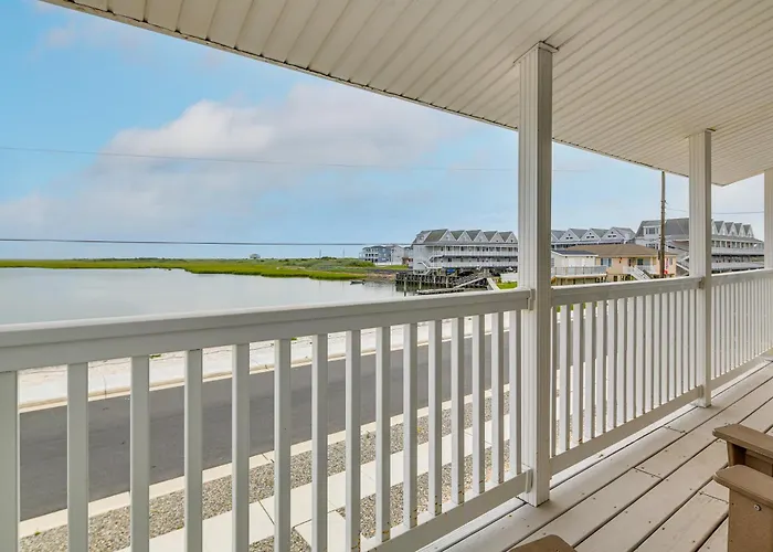 Waterfront Brigantine Home, Walk To Beach!