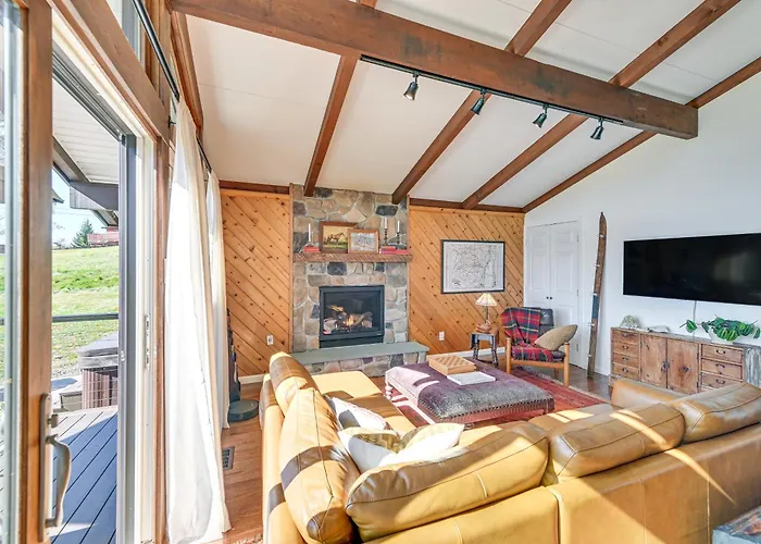Cozy Mtn-View Chalet < 2 Mi To Windham Slopes