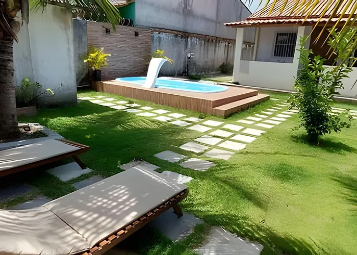 Casa de Temporada Guriri com Piscina - Cod 17