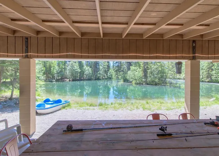 Fishing Cabin In The Woods