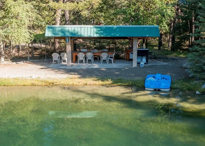 Fishing Cabin In The Woods