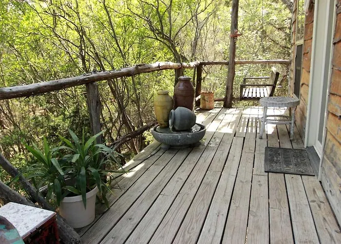 Two-Story Cabin Rental For Large Groups Along Hamilton Creek In Marble Falls, Texas