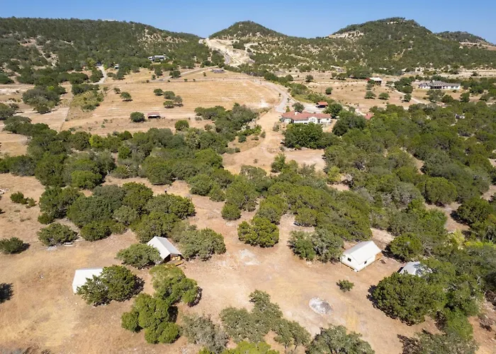Off-Grid Hill Country Glamping Tent
