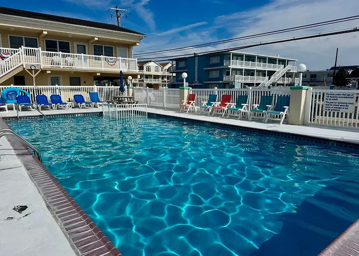 Ashore Beach Retreat-1Br 1Ba With Pool, Parking, 1 & Half Block To Beach & Boardwalk, Morey'S Pier
