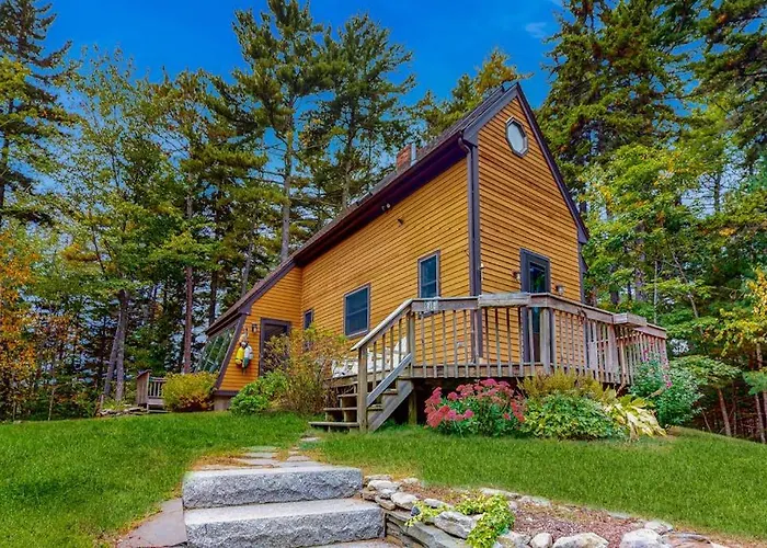 Appalachee Pond Waterfront Cottage | Decks, Sunroom, Dock With Kayaks & Canoe