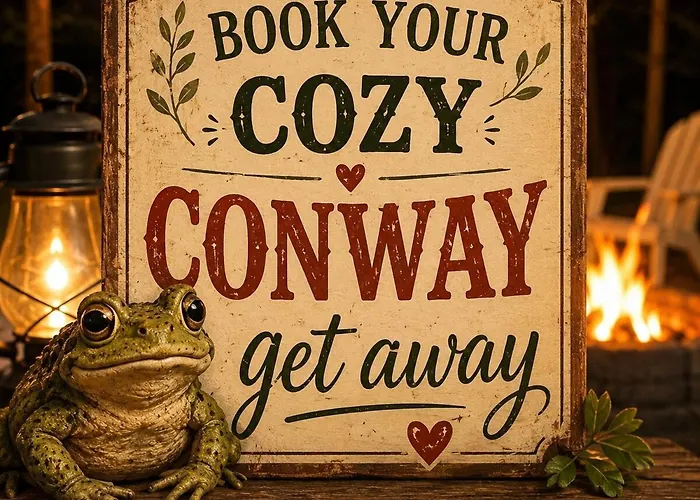 Toad-Ally Cozy Cottage - Conway Getaway