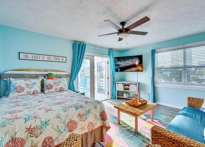 Pcb Apt W/ Balcony & Gulf Views: Walk To Beach