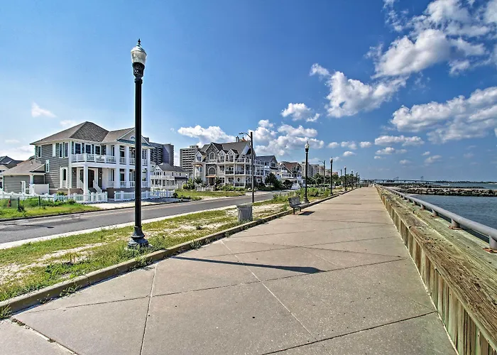 Idyllic Oceanfront Home On Atlantic City Boardwalk